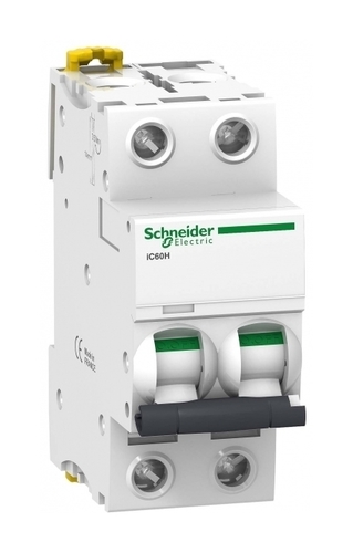 Автоматический выключатель Schneider Electric Acti9 2P 63А (C) 10кА