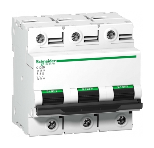 Автоматический выключатель Schneider Electric Acti9 3P 125А (D) 10кА