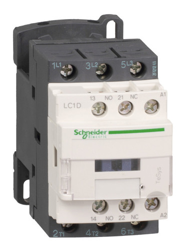 Контактор Schneider Electric TeSys LC1D 3P 9А 440/24В AC 4кВт