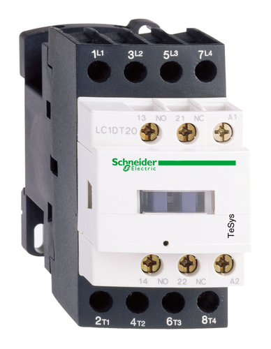 Контактор Schneider Electric TeSys LC1D 4P 25А 440/60В DC 11кВт