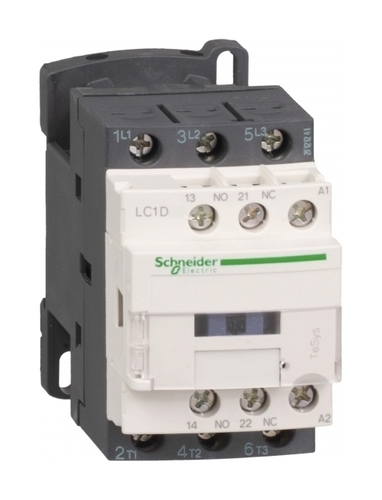 Контактор Schneider Electric TeSys LC1D 3P 12А 440/120В AC 5.5кВт