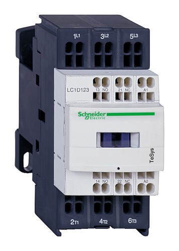 Контактор Schneider Electric TeSys LC1D 3P 25А 440/24В DC 11кВт