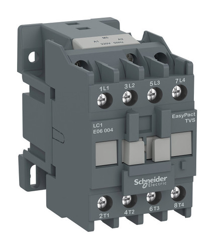 Контактор Schneider Electric EasyPact TVS 4P 16А 400/24В AC