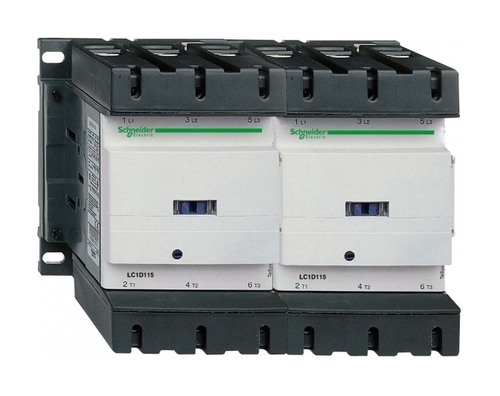 Реверсивный контактор Schneider Electric TeSys LC2D 3P 50А 400/380В AC 75кВт