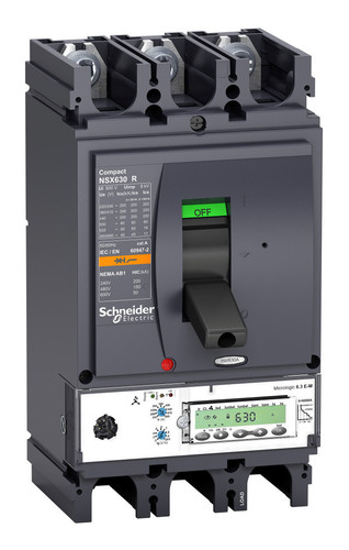 Силовой автомат Schneider Electric Compact NSX 630, Micrologic 6.3 E-M, 200кА, 3P, 500А