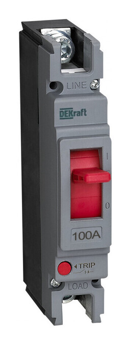 Силовой автомат DEKraft ВА-300, 20кА, 1P, 100А, 28018DEK